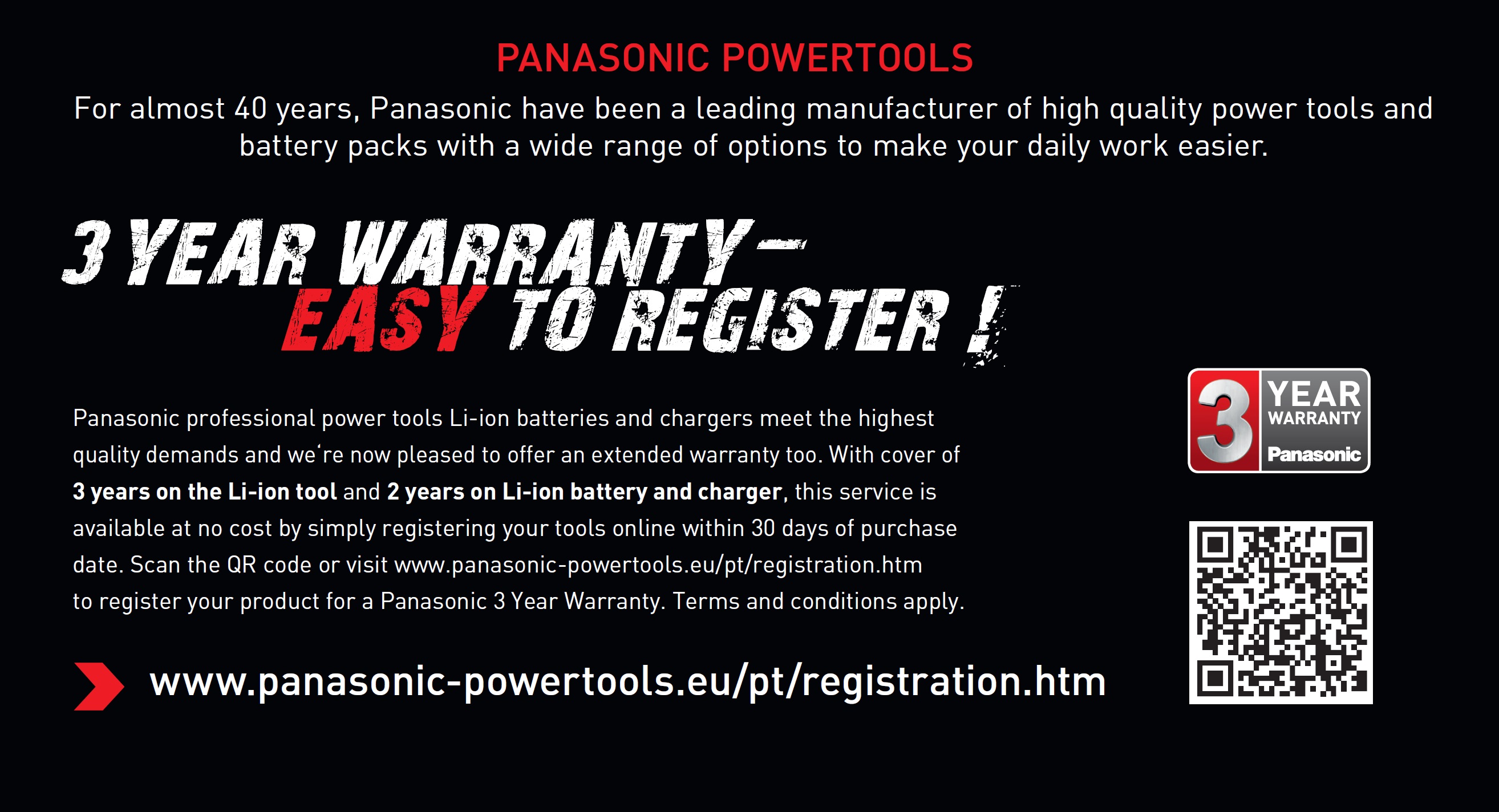 Warranty Panasonic